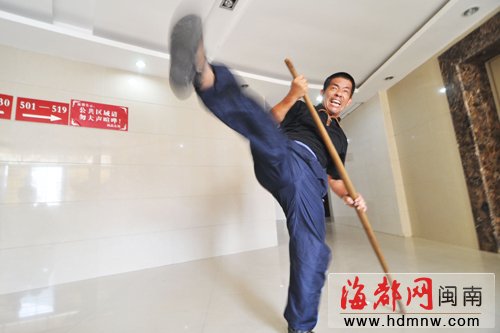 多变扁担功出自俞大猷棍法