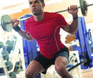 三种杠铃深蹲姿势助你性福