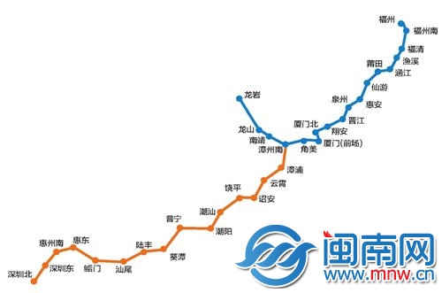 厦深铁路最新消息 福州到香港动车仅7小时