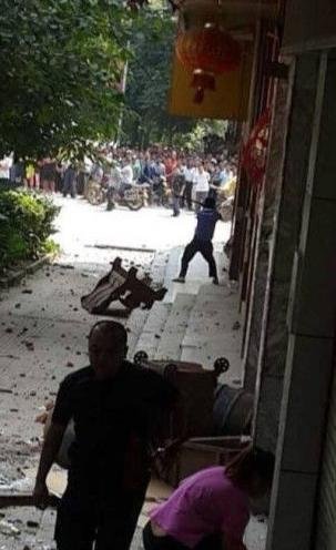 事故现场。（图片来自网络）