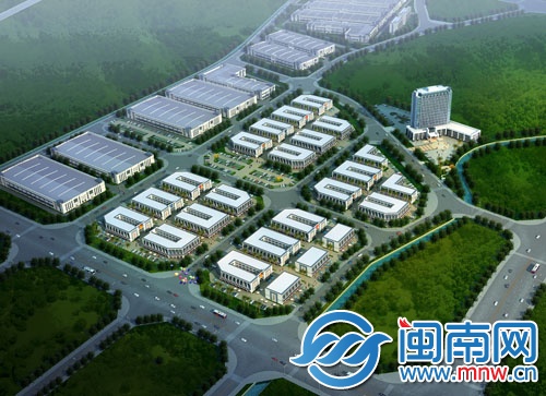 福建海西再生资源产业园区鸟瞰图