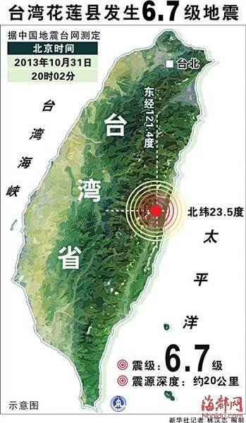 福建地震局：未发现我省发生破坏性地震前兆