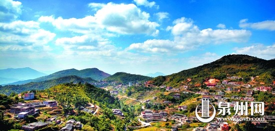 观山村局部景色