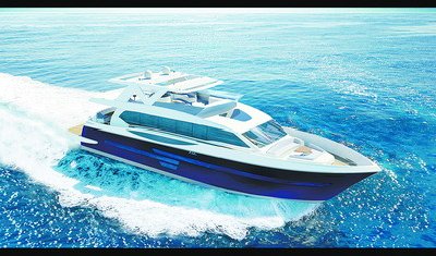 毅宏水神95呎超级游艇
