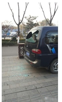 太原迎泽大街省委附近小型爆炸物爆炸5