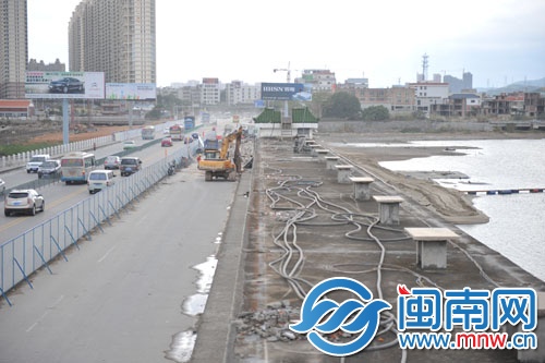 洛阳新桥水闸因破旧拆除重建