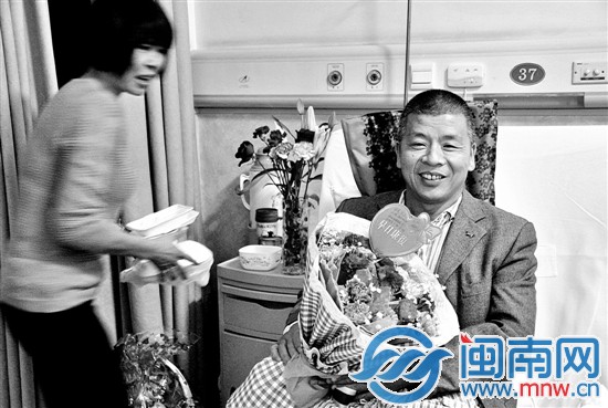 翁师傅备受感动和鼓励