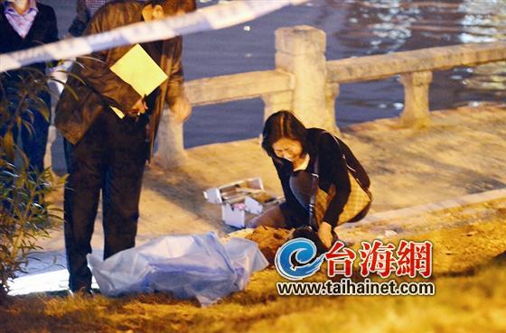 一名老阿婆被发现坠湖溺亡