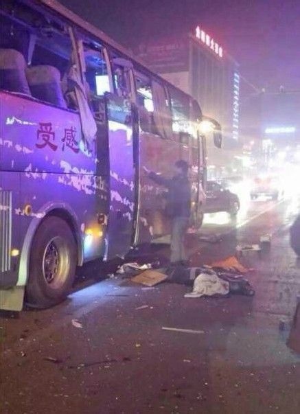 陕西蒲城客车爆炸