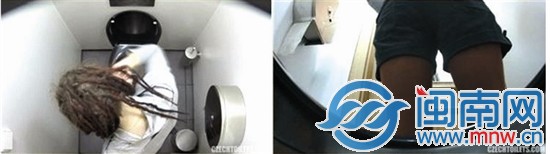 网友“乂”在网站上发布的部分公厕偷拍照片