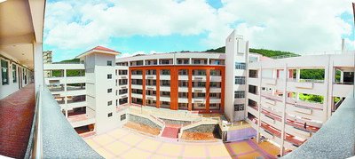 去年,我市开建34所,建成12所中小学.图为位于仙岳山麓的民立二小.