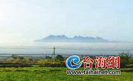 漳浦古雷海域惊现“海市蜃楼”1