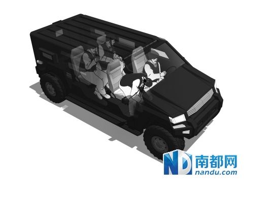 广州押钞员俯身捡手机时枪支走火1