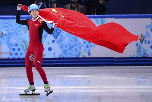 小将韩天宇夺短道男1500米银牌 中国冬奥会首枚奖牌