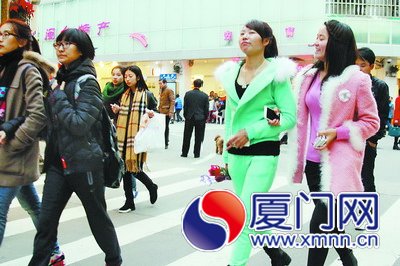 昨日，厦门气温略有上升