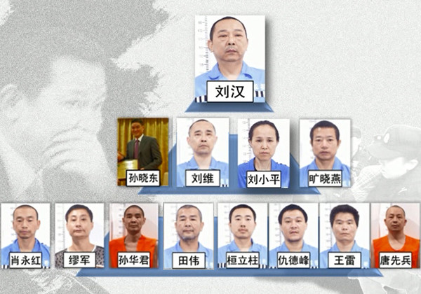刘汉刘维等36人涉嫌组织领导参加黑社会性质组织等案