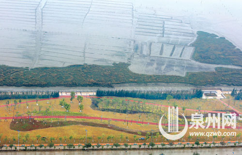 俯瞰滨海公园