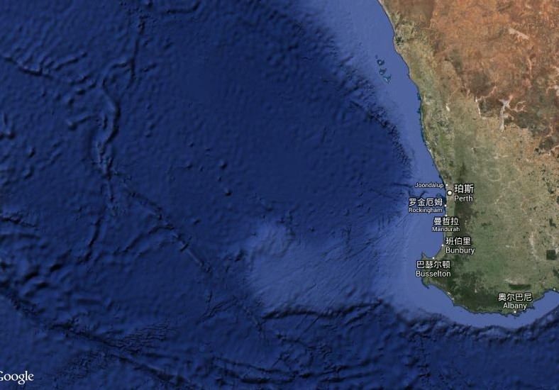 澳大利亚珀斯海域地图详解
