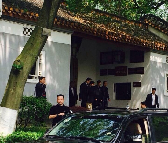 胡锦涛到访湖南大学4