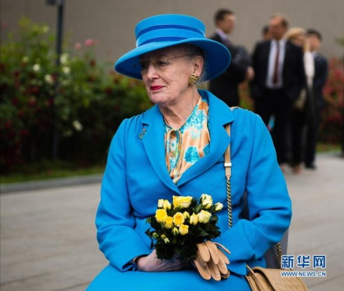 丹麦女王玛格丽特二世在南京参观侵华日军南京大屠杀
