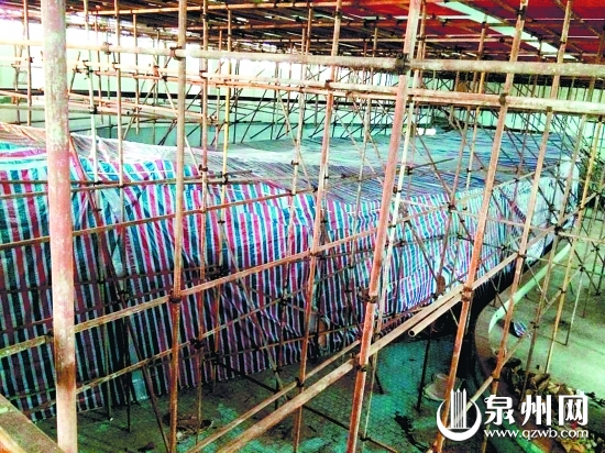 古船受到层层保护