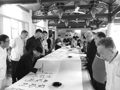 南安市芦川文化研究会成立大会现场