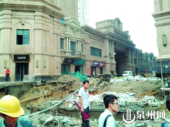 万达方面正在组织人员打通大淮渠