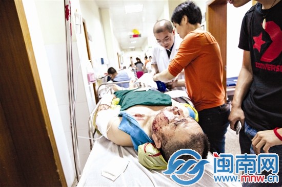 大巴司机受伤，幸无生命危险