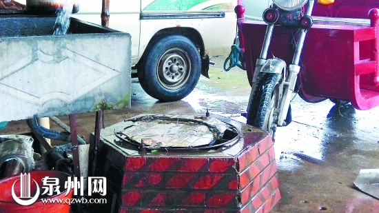 霞美社区居民基本上靠自钻水井解决用水问题