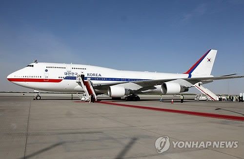 韩国总统朴槿惠专机飞经伊朗遭战机拦截 行程耽误 图图片 22587 500x327