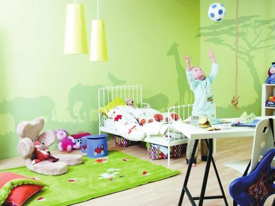 南安建材市场鲜见儿童漆产品