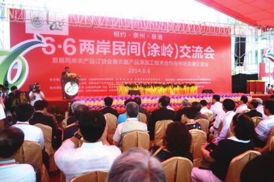 两岸（泉港涂岭）民间交流会召开(图)