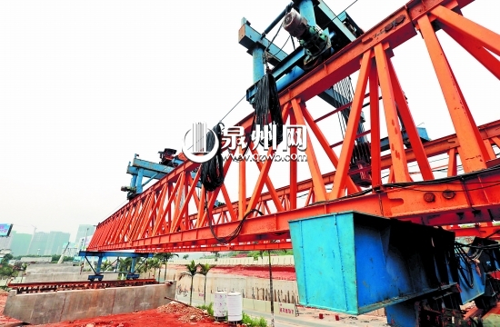 西福高速节点施工现场