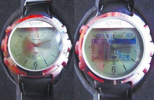 盘点2014高考最常见的高科技作弊神器和反作