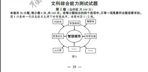 2014年福建高考文综试题及答案 真题点评下载