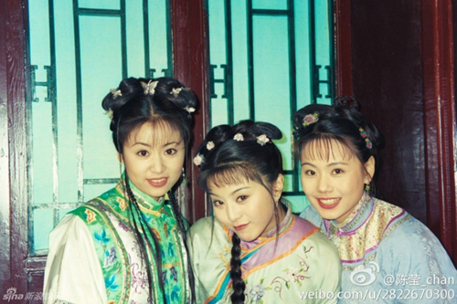 曾在《还珠格格》中扮演柳红的演员陈莹早前在微博晒出多张拍摄