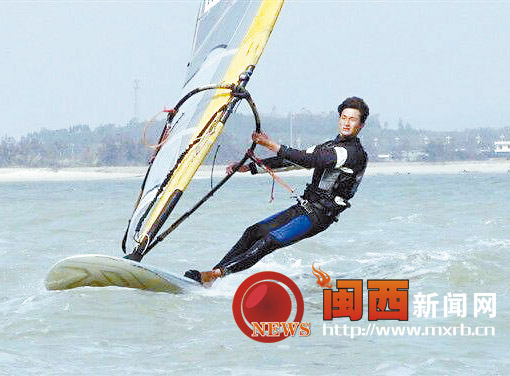 龙岩市运动员林志伟在全国帆船帆板锦标赛上喜获佳绩