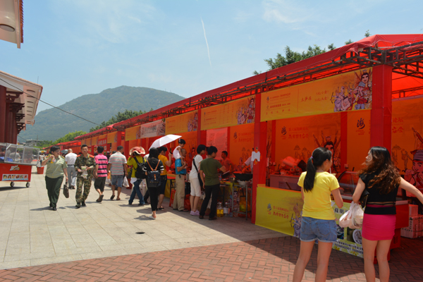 两岸特色庙会现场