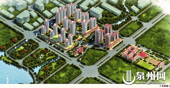 龙兴小区效果图