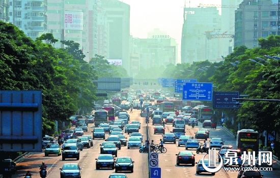 全市机动车180万辆,尾气污染不容小觑