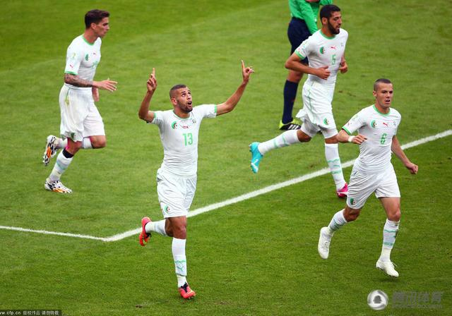 2014世界杯阿尔及利亚4-2胜韩国 孙兴民具滋哲