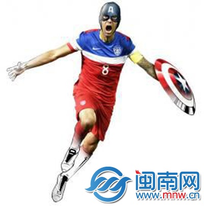 邓普西化身美国队长 广告时间让葡萄牙队起死