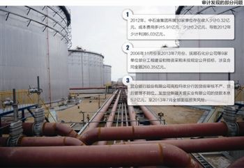 审计发现中石油的部分问题