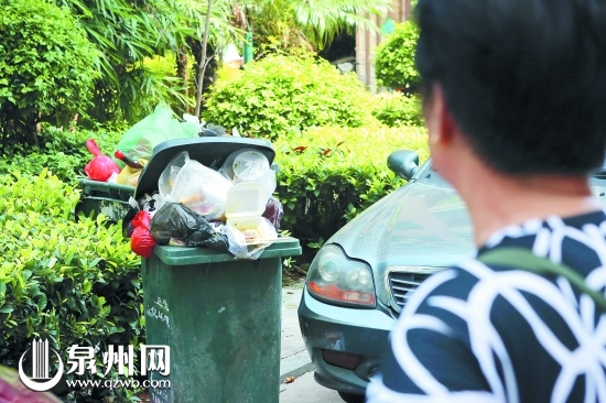 垃圾堆积无人清理