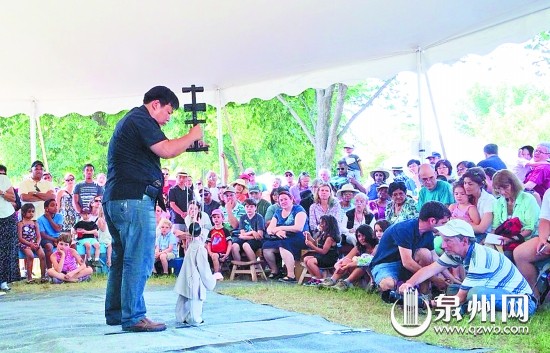 泉州木偶火爆华盛顿