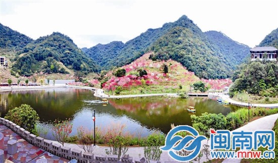 永春北溪文苑生态旅游区 福建最美乡村桃花第一谷