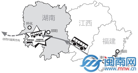 莆田客车沪昆高速湖南邵怀段惨烈车祸