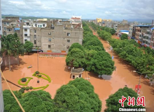 宁明县城东片区受灾实景