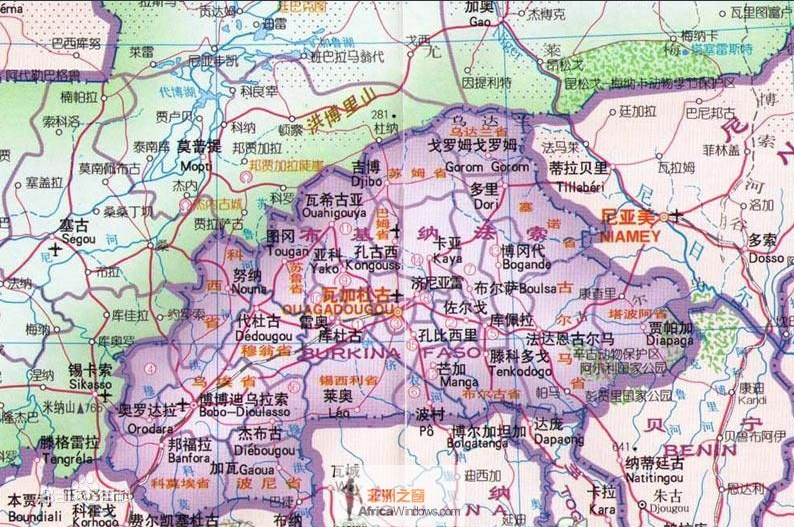 西非内陆国家布基纳法索简介 首都为瓦加杜古(图)